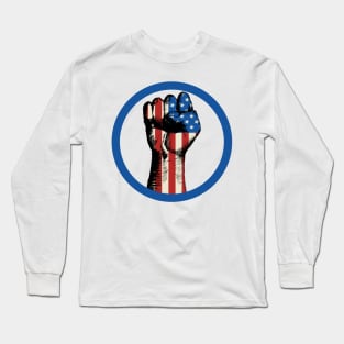 Freedom of Speech, Civil Rights Protest, Black Lives Long Sleeve T-Shirt